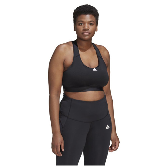 Adidas Γυναικείο μπουστάκι Power React Medium-Support (Plus Size) Adidas Γυναικείο μπουστάκι Power React Medium-Support (Plus Size)